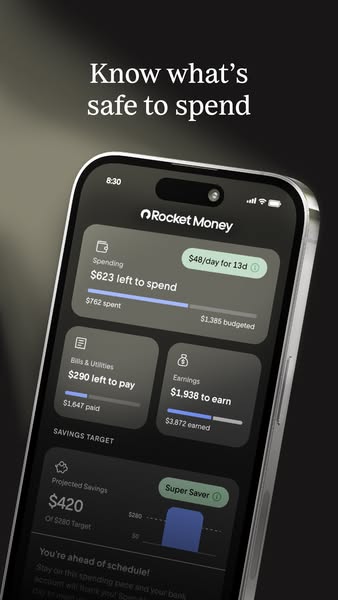 Rocket Money ad: Take control of your 💸