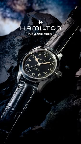Hamilton ad: Khaki Field Murph