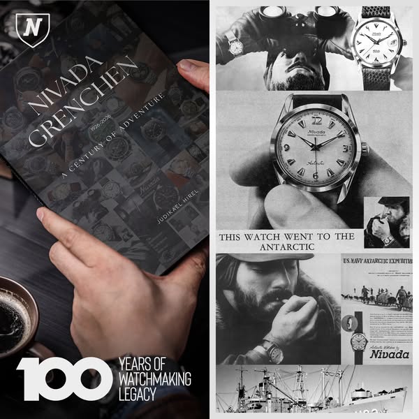 Nivada Grenchen ad: Get Your FREE Antarctic E-Book