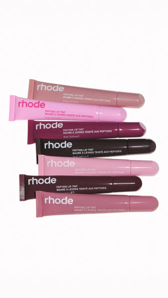 rhode ad: peptide lip tint