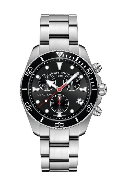 Certina ad: Certina DS Action Chrono